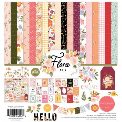 Carta Bella Flora No. 5 Designpapiere - Collection Kit